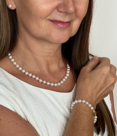 set akoya perly Stanislava B. zákazníčka